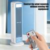 DYS Wall Mount Desktop Fan, 3 Speed Bladeless Tower Fan with Digital Display, Quiet Personal Cooling for Bedroom Office Home
