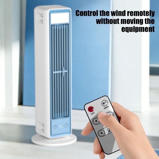 DYS Wall Mount Desktop Fan, 3 Speed Bladeless Tower Fan with Digital Display, Quiet Personal Cooling for Bedroom Office Home