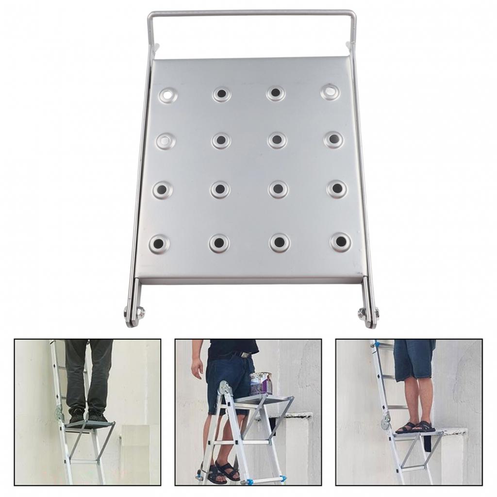 Ladder Work Platform Portable Ladder Work Stand Heavy Duty Stable Multipurpose