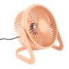 Desk Fan 360 Degree Rotation Low Noise Brushless Motor USB Powered Portable Small Table Fan for Home Desktop   Travel