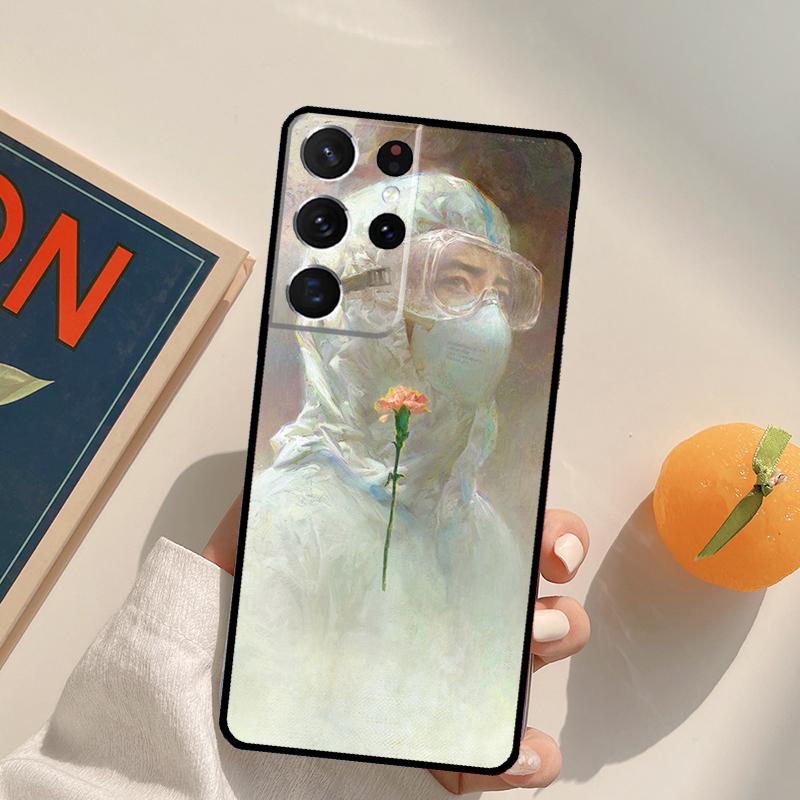 Medicine Doctor Nurse Phone Case For Samsung Galaxy S25 S26 Ultra S20 S21 S22 S23 S24 Plus S10 S25 FE Back Cover