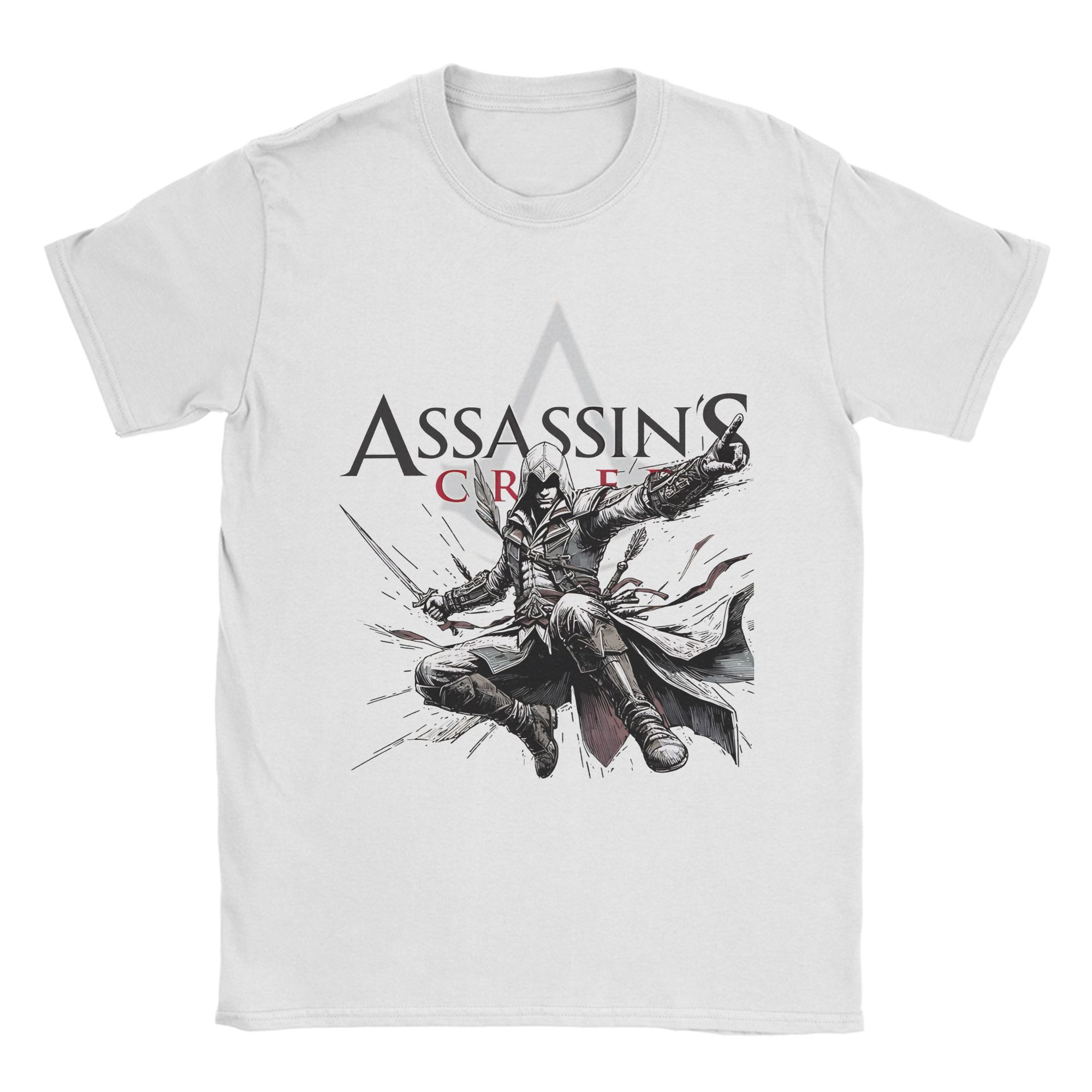 

Новинка A-Assassins C-Creeds Mirage Басім Ібн Ішак Футболки Чоловічі З Круглим Вирізом З Коротким Рукавом Топи 100%Бавовна Літні Топи Топи S