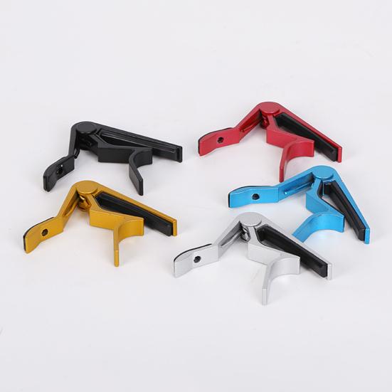 Guitar Capo for Acoustic And Electric Guitar Universal 6-String Guitar Clamp Metal Ukulele Capo for Bass Mandolin Banjo