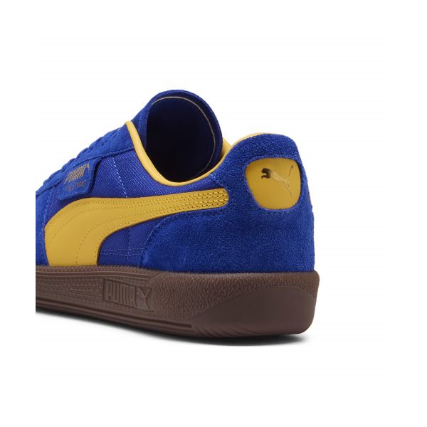 Puma Palermo Vintage Update Vivid Blue Sunny Yellow Unisex Sneakers 401364-02
