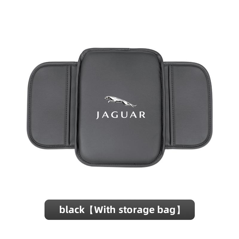 Car Armrest Mats Arm Rest Cushion Interior Accessories For Jaguar XE XF XJ F-Type F-Pace XKR XEL XFL S F XK XJL sticker PP30