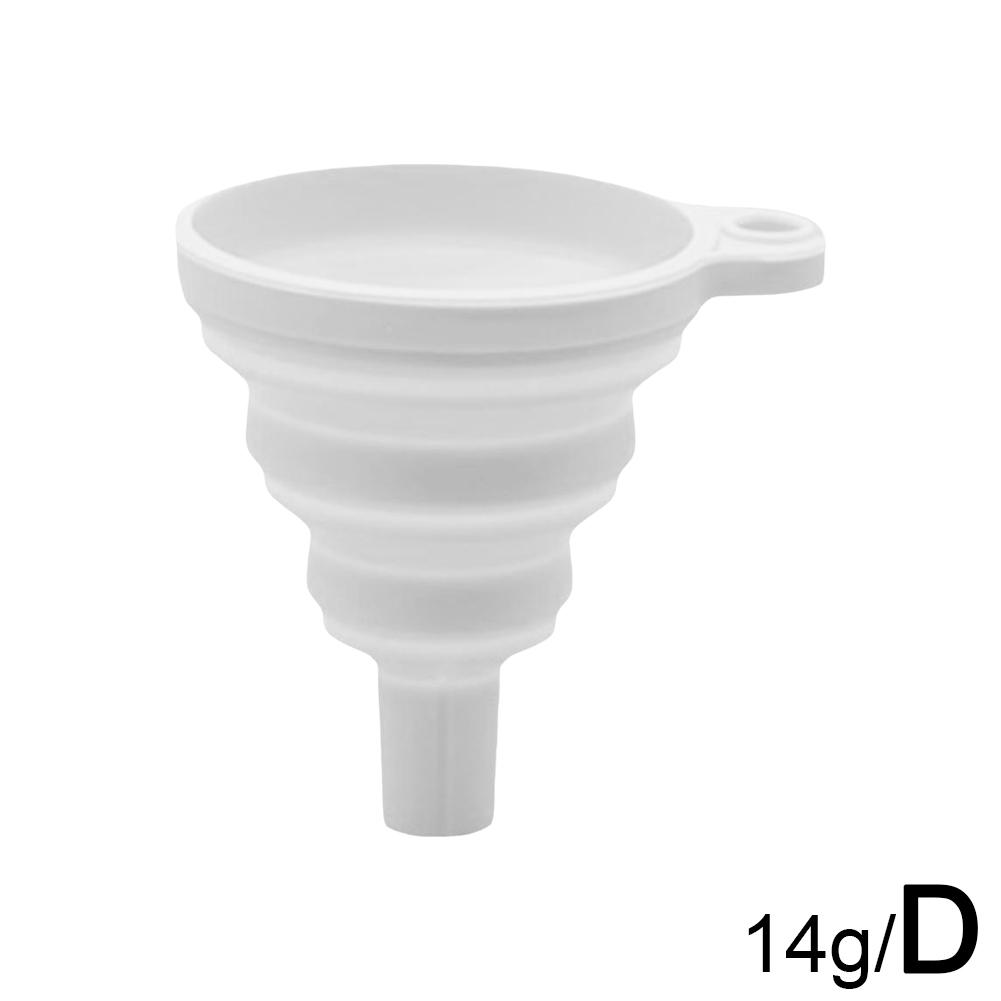 Silicone Separatory Filter Funnel Car Universal Liquid Funnel Washer Fluid Change Foldable Portable Auto Engine Oil Petrol Chang