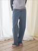 Manggomaenipeullijeu Sail Stripe Jeans_Blue