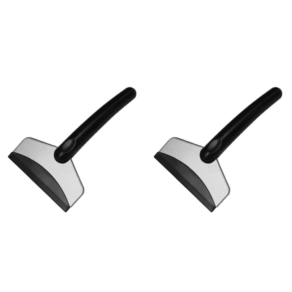 Stainless Steel Ice Scraper Portable Snow Brush Windshield Ice Scraper for Car Windshield