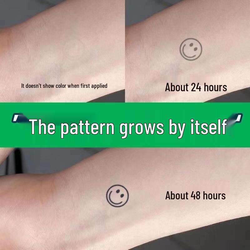 Herbal Juice Finger Tattoos: Cute, Semi-Permanent, Waterproof Designs for Women