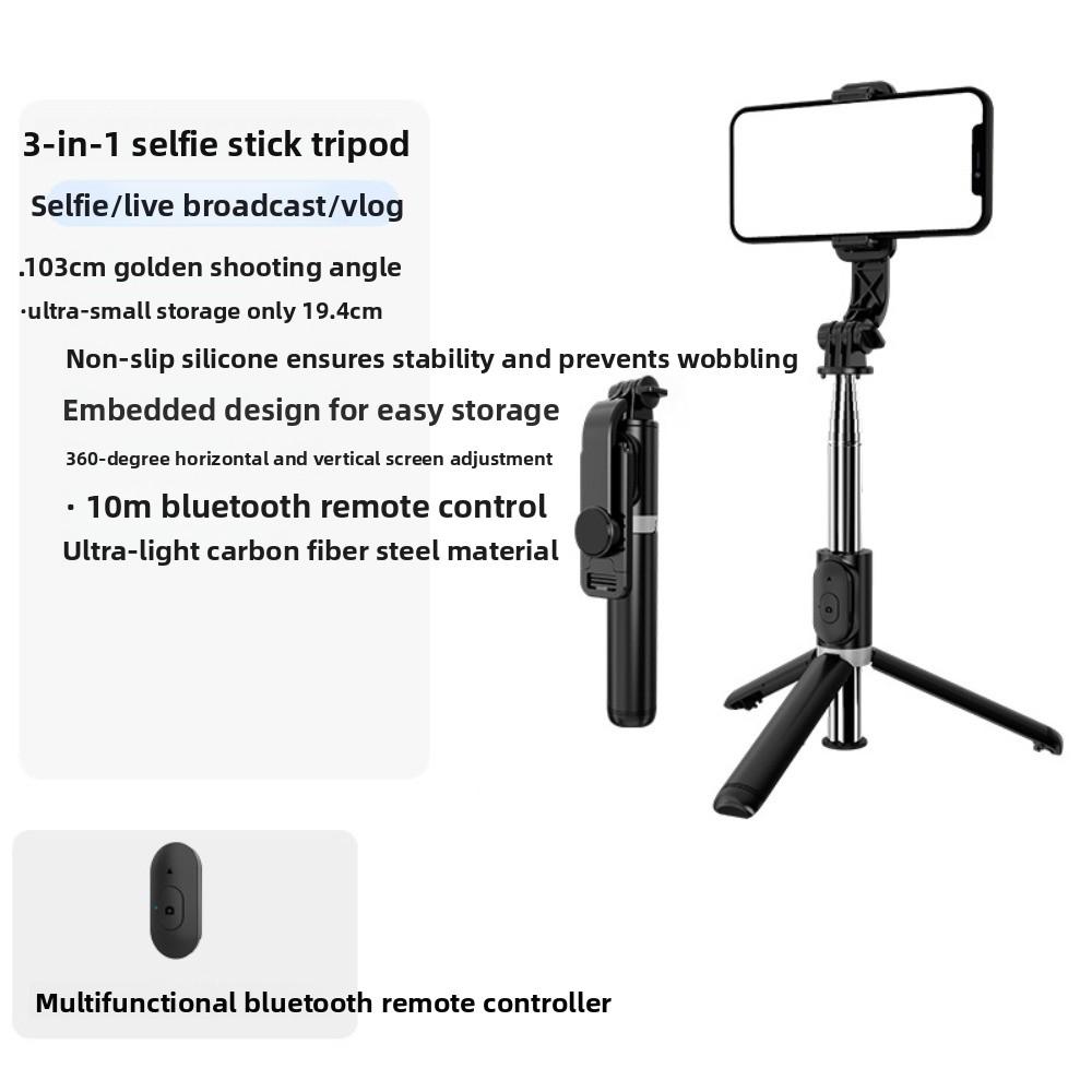 Portable Phone Selfie Stick Tripod Telescopic Selfie Stick Phone Accessories