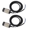 2 Set Proximity Switch Inductive AC NC Normally Closed 2 Wire Cylinder Approach Sensor 30mm