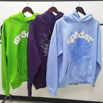 Sp5der Hoodie: Heavyweight 450G Fleece-Lined Sweatshirt