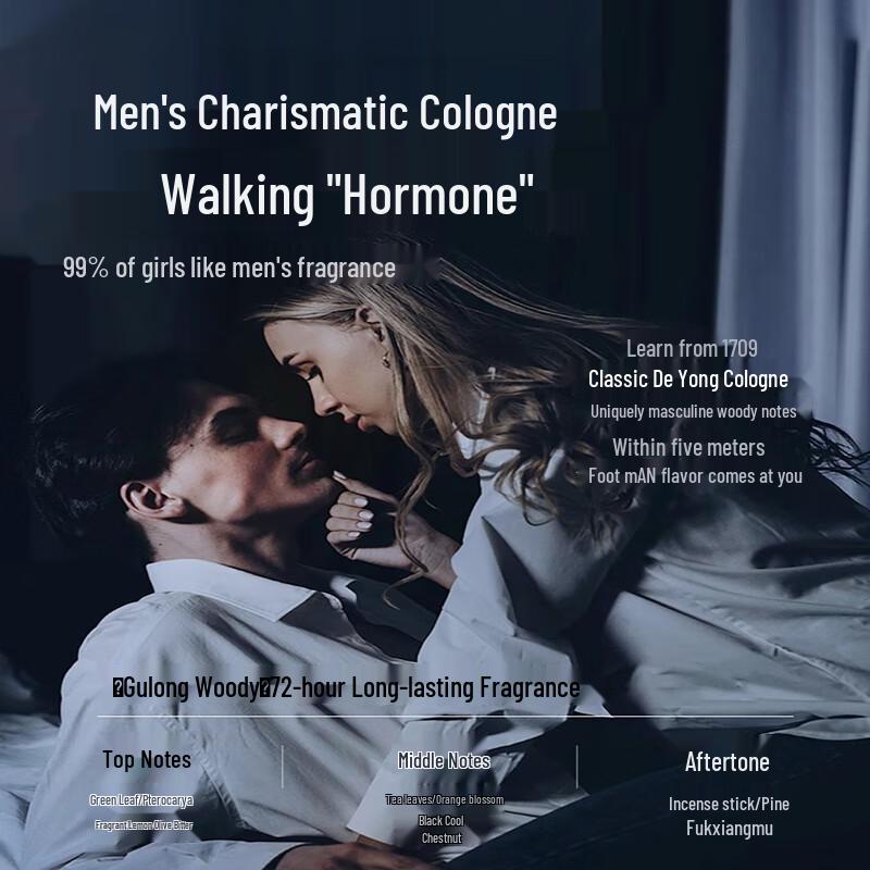 Men's 3-in-1 Cologne Scented Soap Bar