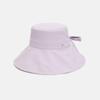 WHITE SANDS Waffle Texture Ribbon Floppy Hat Lonoi (3 Colors)