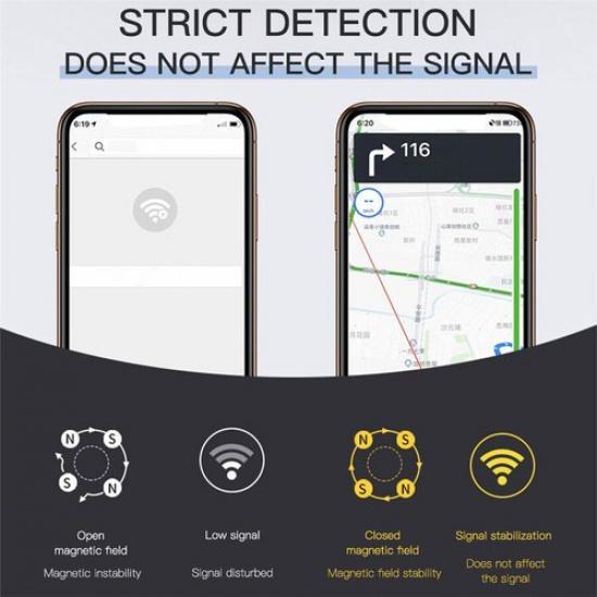 Strip Shape Magnetic Car Dash Phone Holder Stand For iPhone Mount Accessories