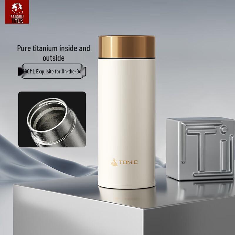 TOMIC Pure Titanium Business Thermos Mug 260ml