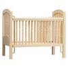 Realistic Baby Dollhouses Miniature Furniture 4.5inch Wooden Cradle Bed For 1/12 Scale Dollhouses Scene Decoration