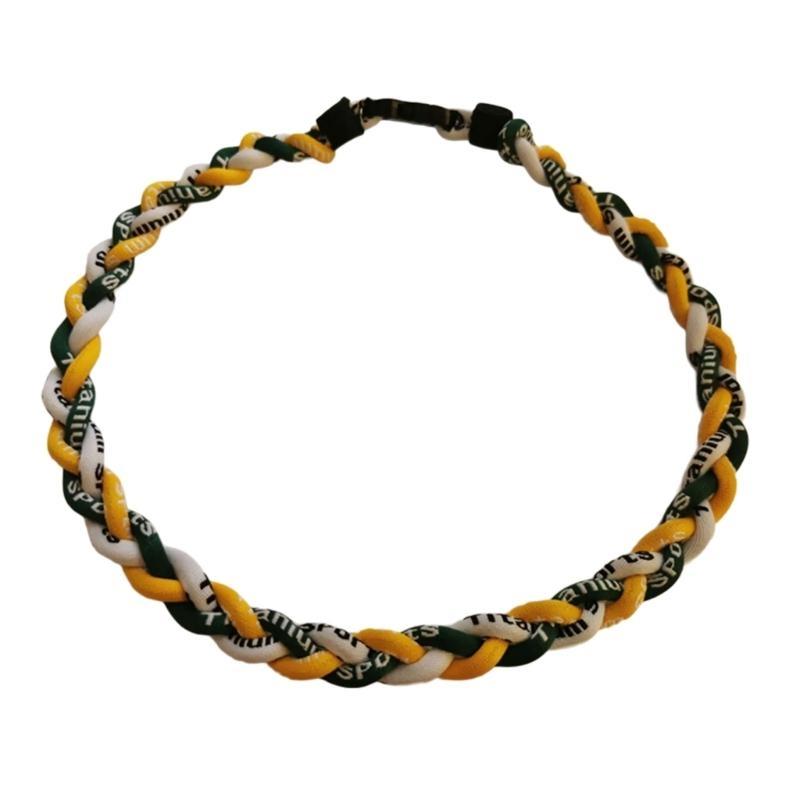 A52E Rope Necklace Braided Necklace Adjustable Necklace Soft Comfortable Necklace
