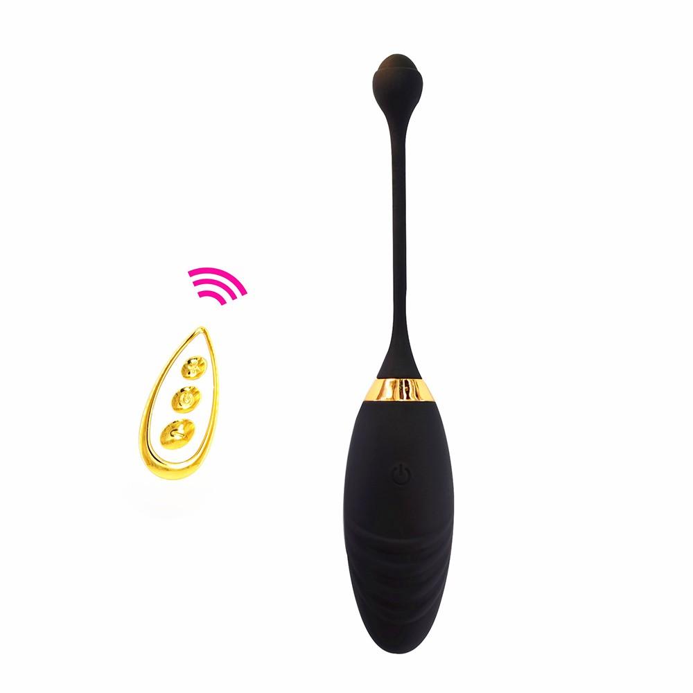 Oeuf Vibrant Noir Avec 10 Modes De Vibration Et 6 Vitesses Par Mode Tod 076 Blk