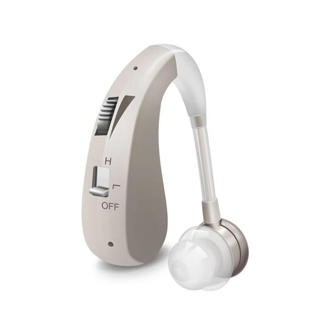 Mini Size Sound Amplifier USB Recharging Wireless Ear Aids Digital Hearing Aid  For Elderly People