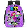 Teentitansgo Bag High Definition Printing Multifunctional Lightweight Backpack