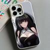 Wuthering Waves Baizhi Phone Case for iPhone 17 16 15 14 13 12 11 Air Pro Max Plus Jelly Double Layer White Cover