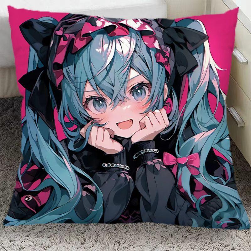 Hatsune Miku Periféria Dvojrozmerný Vankúš Študentská Izba Animácia Spálňový Vankúš Obývacia Izba Pohovka Vankúš Narodeninový Darček