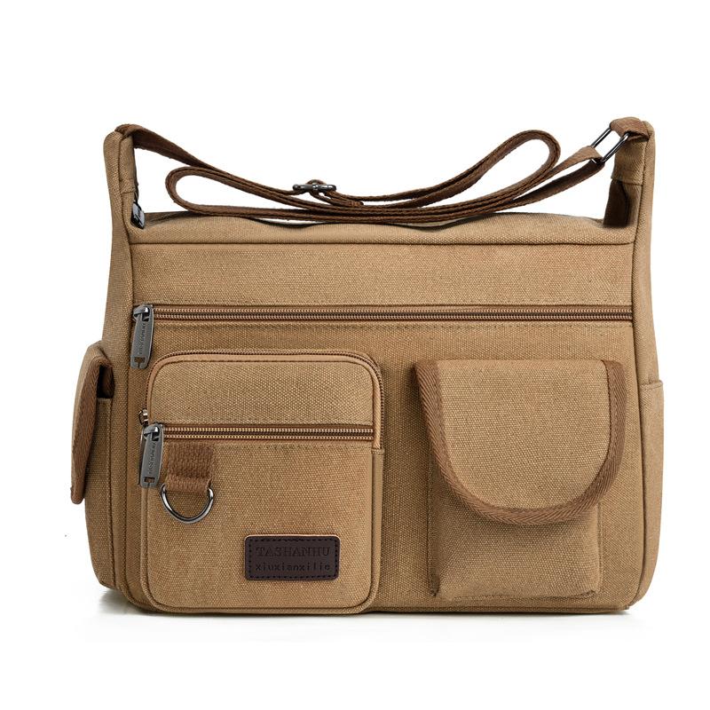Men's Shoulder Bag Crossbody Bag Canvas Bag