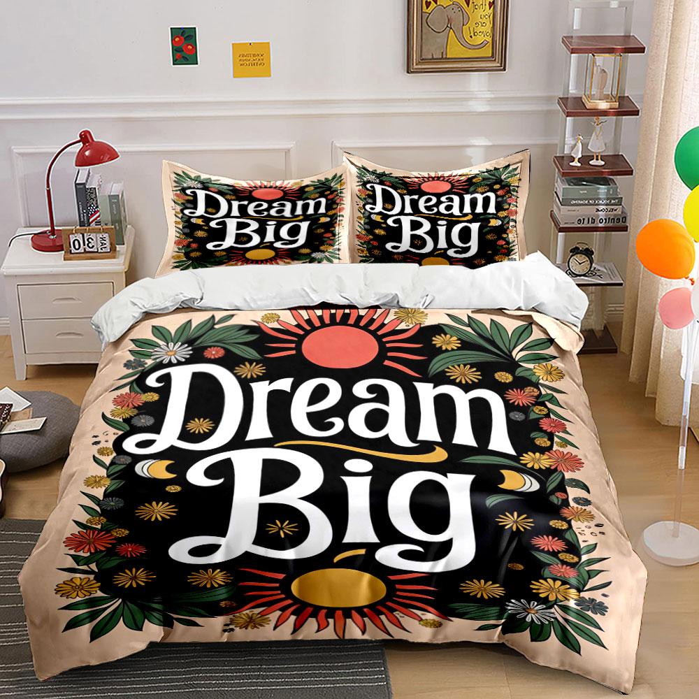 Sun, moon, floral elements. Bedding sets Duvet cover sets Duvet covers Pillowcases(1 * Duvet Cover 2 * Pillowcases without duvet insert)
