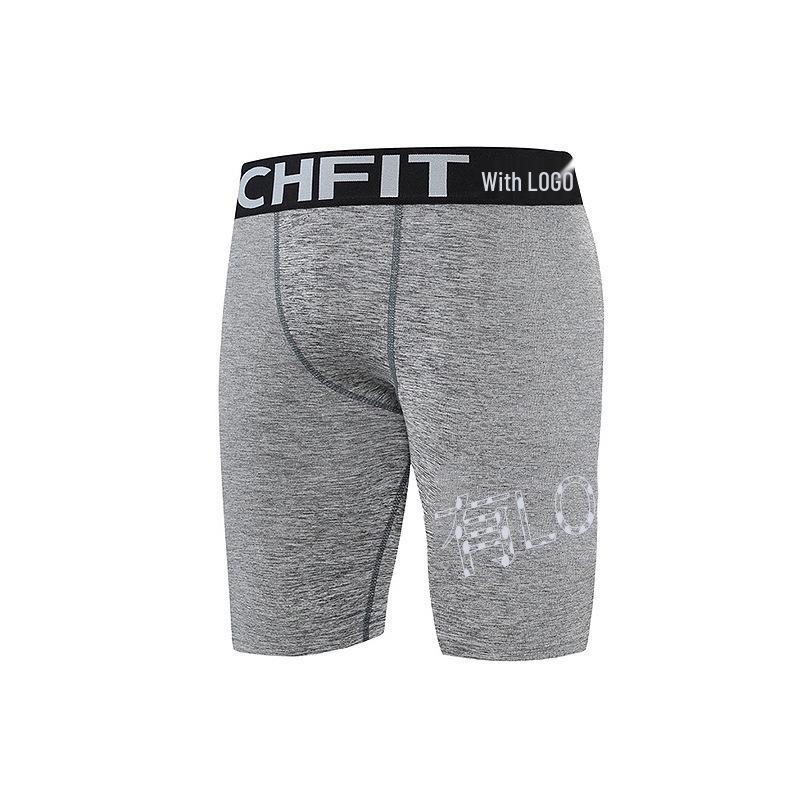 

Летние мужские быстросохнущие эластичные шорты для бега M серый