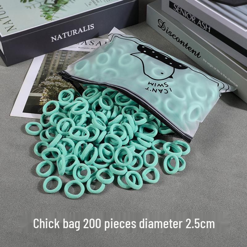High-Elasticity Hair Ties for Girls - Gentle on Hair, Perfect for Children's Hairstyles
