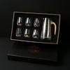 Enshousu Gold Leaf Crystal Glass Baijiu Set