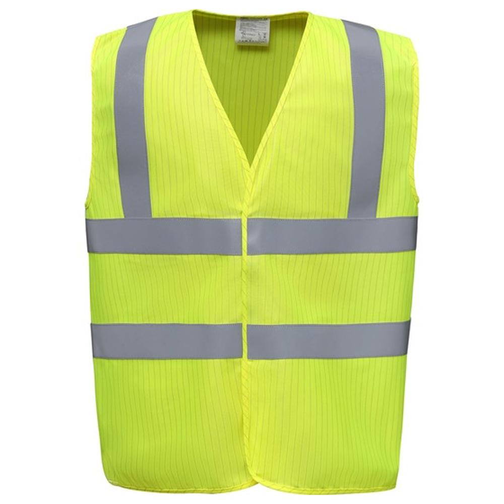 Yoko Unisex Adult Hi-Vis Anti-Static Waistcoat