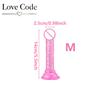 Transparent Dildo Suction Cup Jelly Dick Women Sex Toys Soft  Masturbators Penis