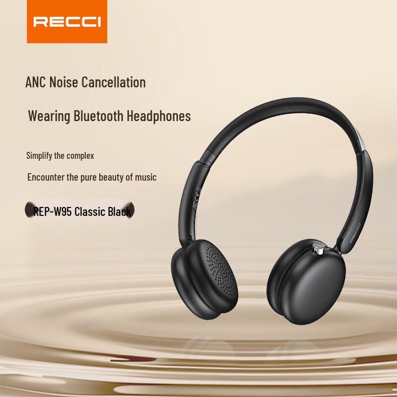 Recci REP-W95 Over-Ear Bluetooth Headphones