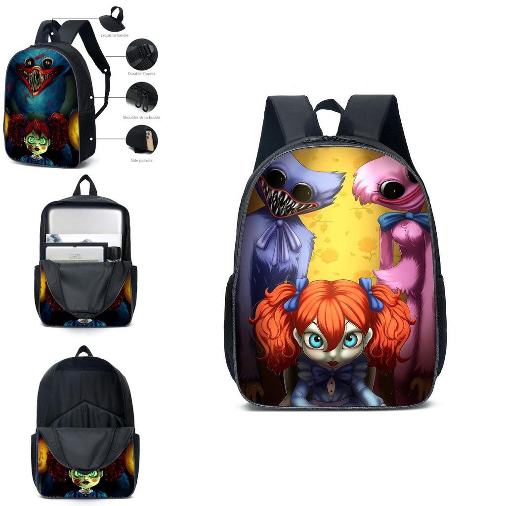 Rucsac Școlar Drăguț Poppy Playtime Pentru Băieți Și Fete Cu Capacitate Mare