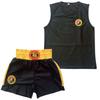 Free Combat Dragon Kick Boxing Suit Vest Sanda Uniform MMA Muay Thai Shorts and T-Shirts  Kids