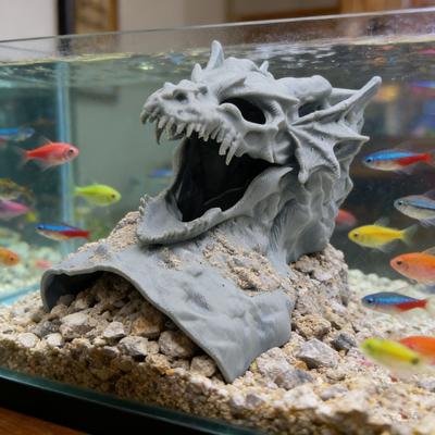 Pesci e animali marini – Scenografie per acquario
