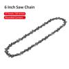 Easy Assemble Spare Chainsaw Chain 6 Inch (1 4  37 Knots  18 Knives Rounded Corners) Chain Saw Chain Electric Saws