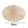 4 Pcs Spider Web Placemats Functional Mat for Halloween