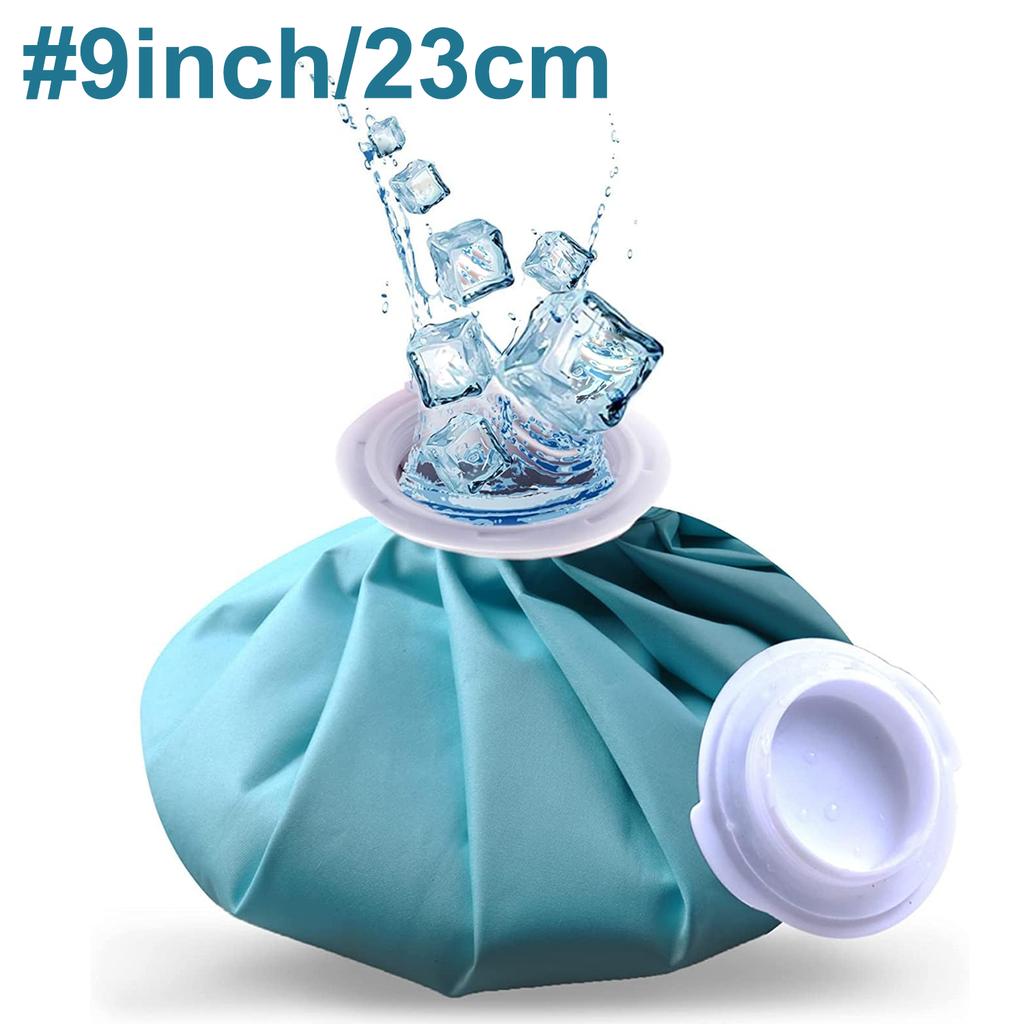 Ice Pack Bag for Injuries Reusable Ice Bag Hot Water Bag Hot & Cold Therapy for Pain Relief No-Leak Elastic Breathable Cold Pack