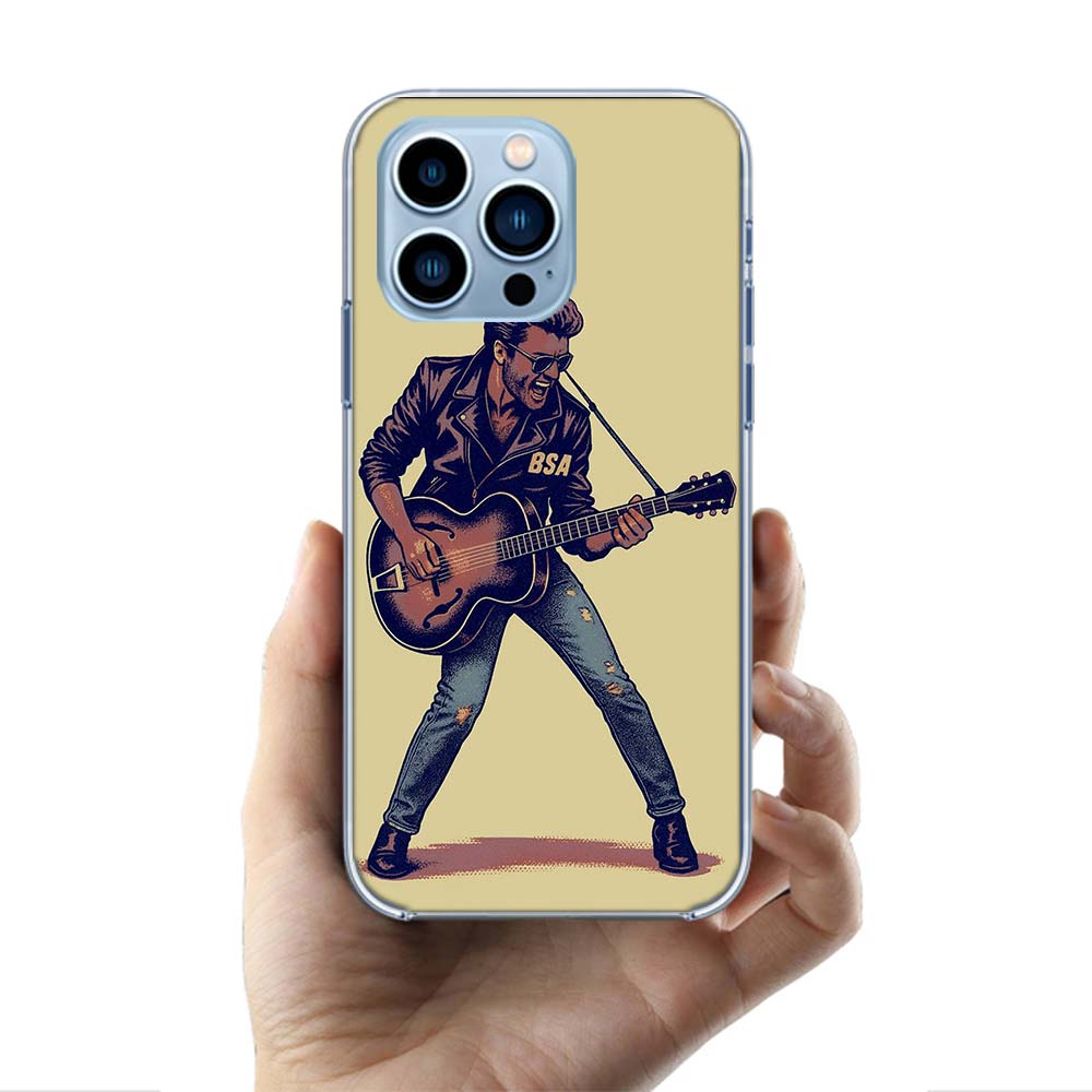 

George Michael Cases Phone Case For Iphone 17E 16E 17 Air 16 Pro Max 15 Pro 14 Plus 11 13 12 Mini Cover Cases Compatible with Su iPhone 12 Pro