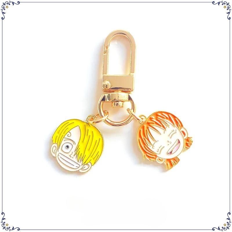 Monkey Keychain D. Luffy Nami Anime Peripherals Bluetooth Headset Charm Delicate Fashion Toy Jewelry Gift For Friends