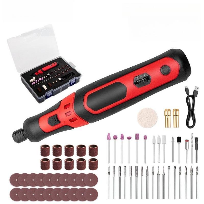 

Набор из 48 шт. USB Электрическая ручная шлифовальная машина Инструмент для гравировки и полировки