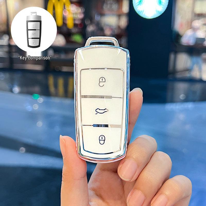 High-Grade Protective Case for Volkswagen Old Magotan B7, 2013-2016 CC Models Key Fob