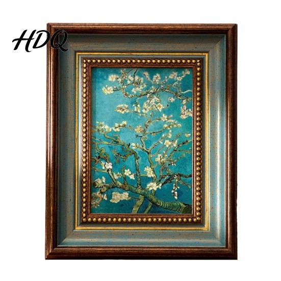 Modern Chinese Home Decor Retro Photo Frame Art Display Oriental Aesthetics Wall
