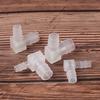 10Pcs New PP Plastic Elbow Connectors 90 Degree Transparent Aquarium Tank Fittings 4-20mm Pagoda Hose Joint Garden Irrigation