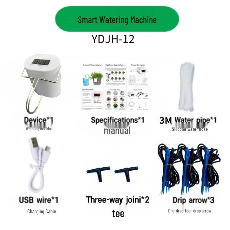 Dispozitiv Inteligent de Udare Automată: Sistem de Irigare Controlat de Temporizator pentru Plante la Ghiveci și de Grădină