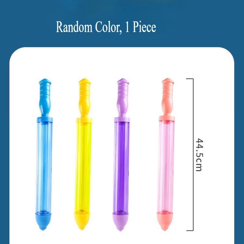 High Capacity Pull Push Water Blaster with Firework Spray Kids Water Cannon for Outdoor Summer Fun Multiplayer Splash Battle Toy