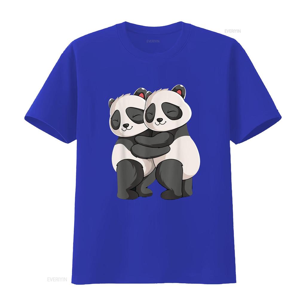 Panda Lover Kids Girls Women T Shirt vintage Washed Casual Top For Everyday Wear fashion graphic Versatile designer clothes
